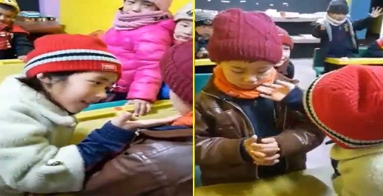 Viral video: Little Arunachal girl consoling fellow classmate and winning the hearts of netizens