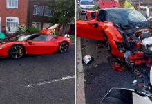 Viral Video: Ferrari Worth Rs 4.16 Crore Crashes Into Parked Cars